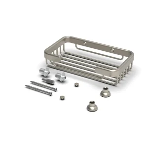 TileWare Promessa™ Series - Rectangular Soap Basket (for Gypsum Wallboard)