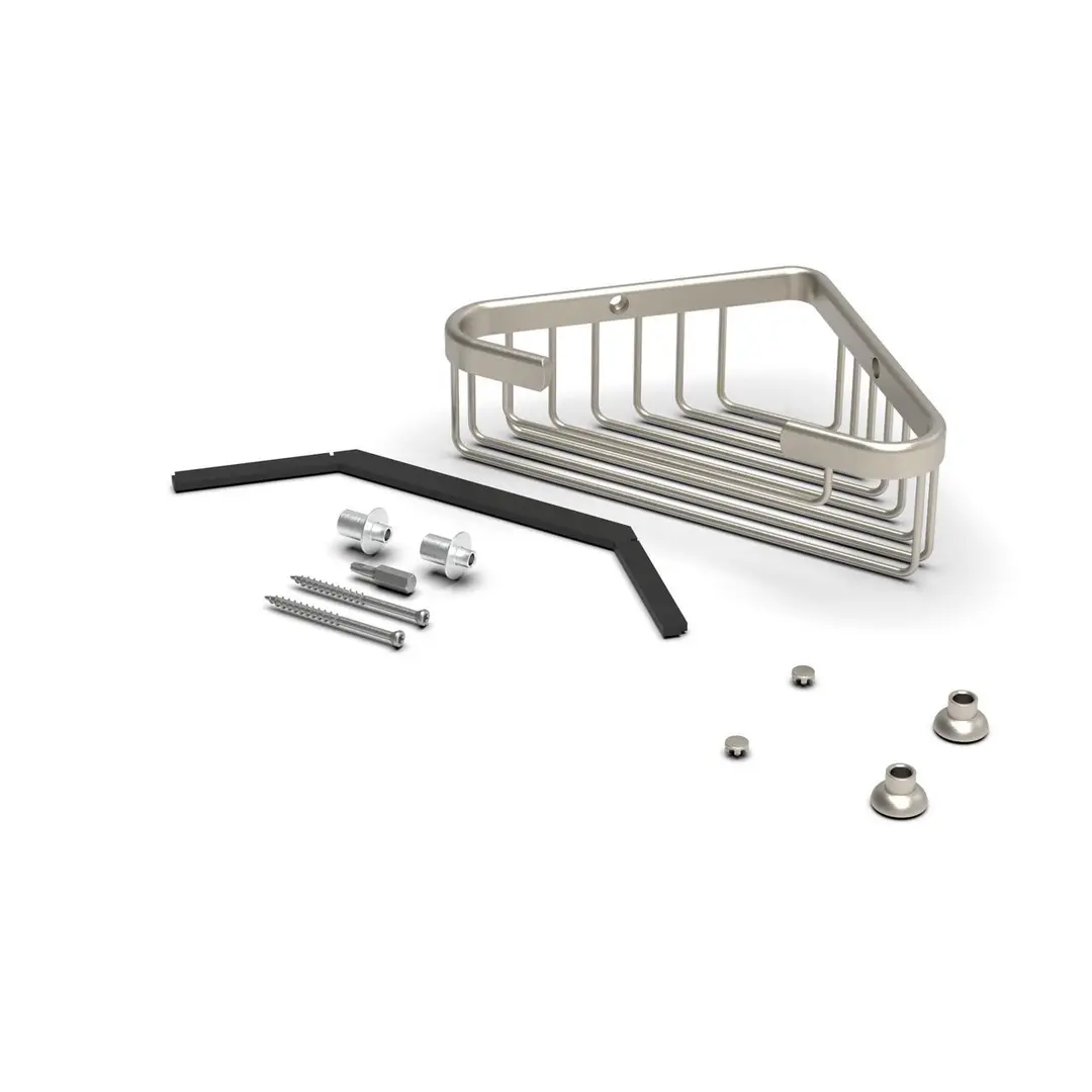 TileWare Promessa™ Series – Deep Corner Basket (for Gypsum Wallboard)