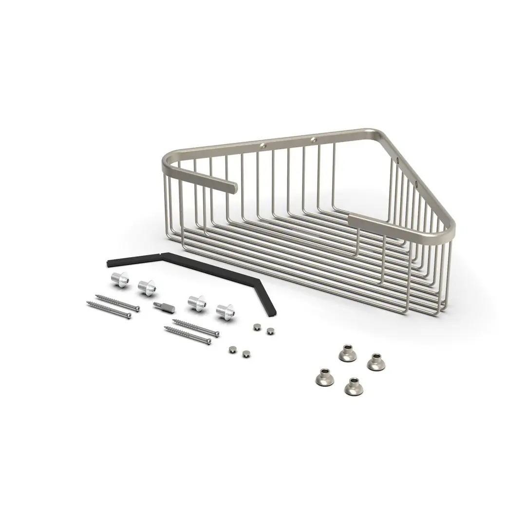 TileWare Promessa™ Series – Extra Deep Corner Basket (for Gypsum Wallboard)