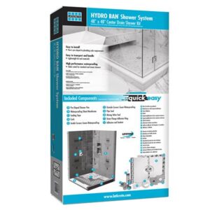 LATICRETE HYDRO BAN® Shower Pan Kit - Tile Pro Depot