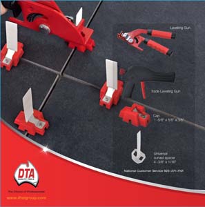 DTA Lippage Leveling System Spacers