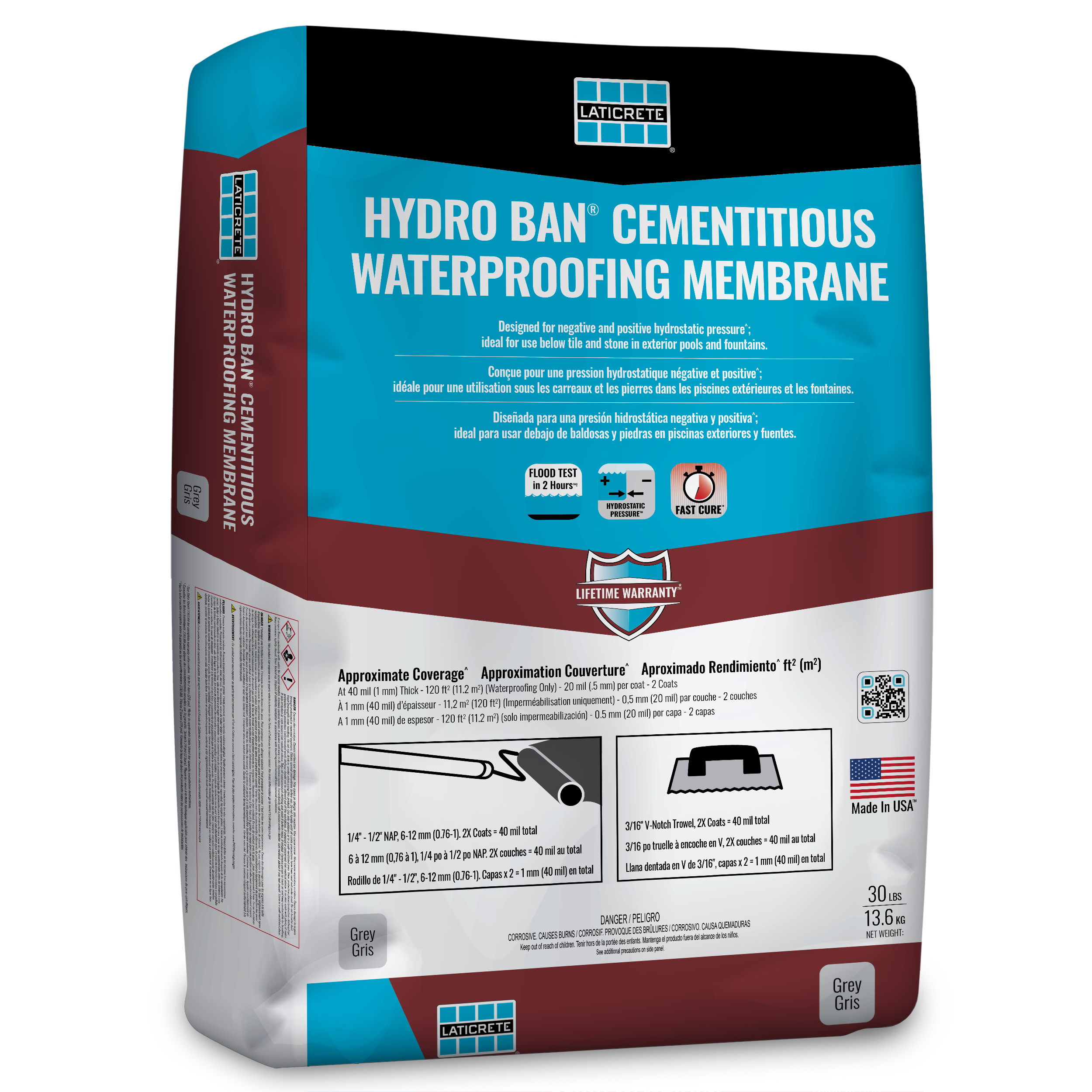 HYDRO BAN Cementitious Waterproofing Membrane