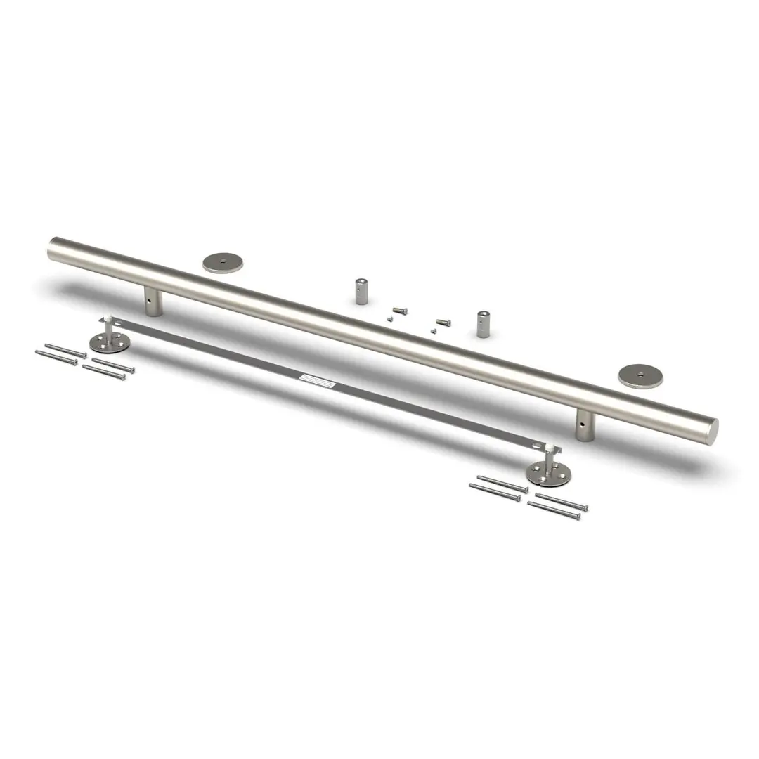 TileWare Victoria™ Series Combination 36″ Straight Grab Bar Kit (Contemporary & Traditional)