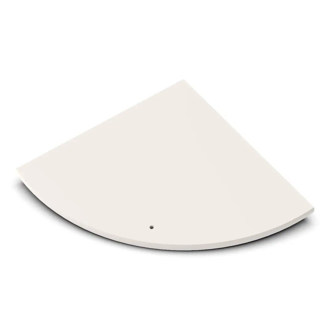 Boundless Series Corner Shelves with Hook Hole, 5-Pack – For Tiled Showers