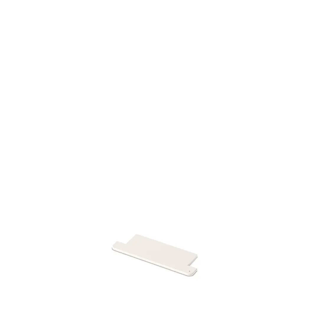 Boundless 12″ Wide Pre-drilled Overhang Bottom for Tee Hook Pre-cut Niche Trim For Tile