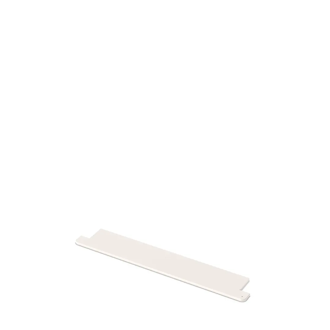 Boundless 28″ Wide Pre-drilled Overhang Bottom for Tee Hook Pre-cut Niche Trim For Tile Multi-Pack (5 per box)