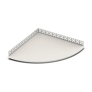 Boundless 18" With Pre-sloped Anchor Flange Floating Seat For Tile