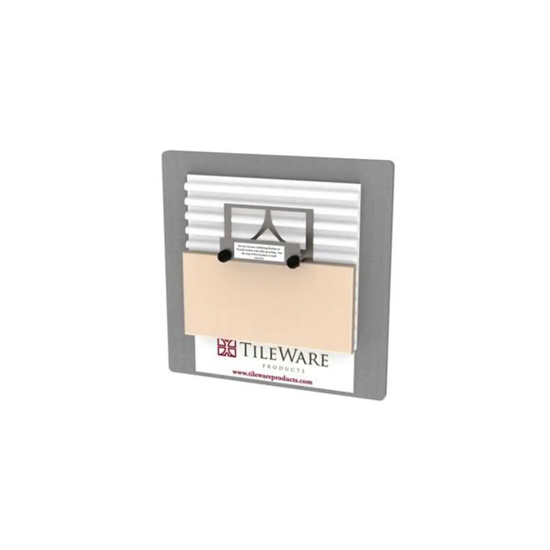 General Display & Literature Series, PermaTile Wall Anchor Installation 8 x 8 Hand Board