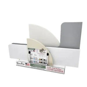 Pod with Boundless Corner Shelves General Display & Literature