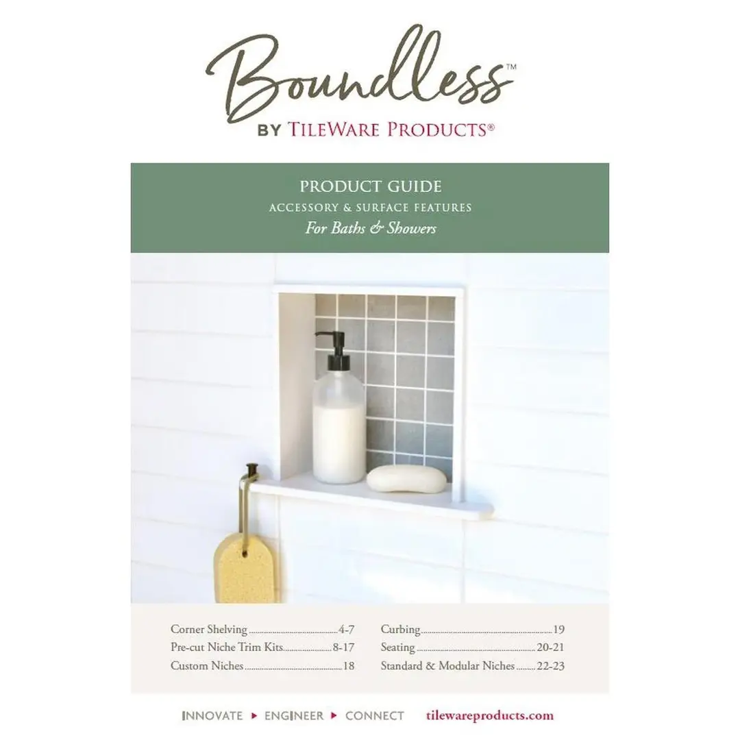 Boundless Accessory & Surface Features Product Guide General Display & Literature