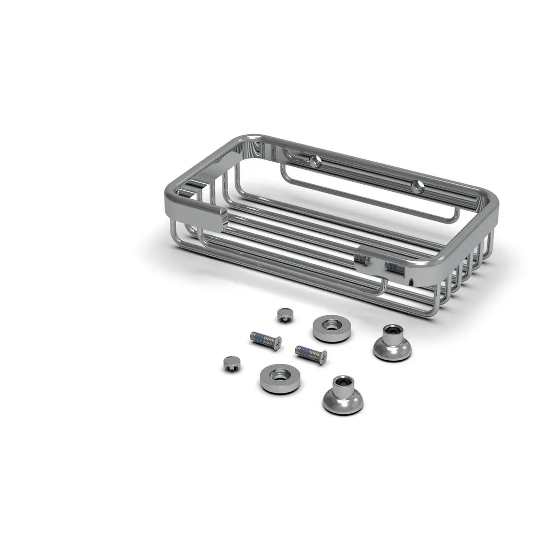 Promessa Rectangular Soap Basket For Tile – Trim Only