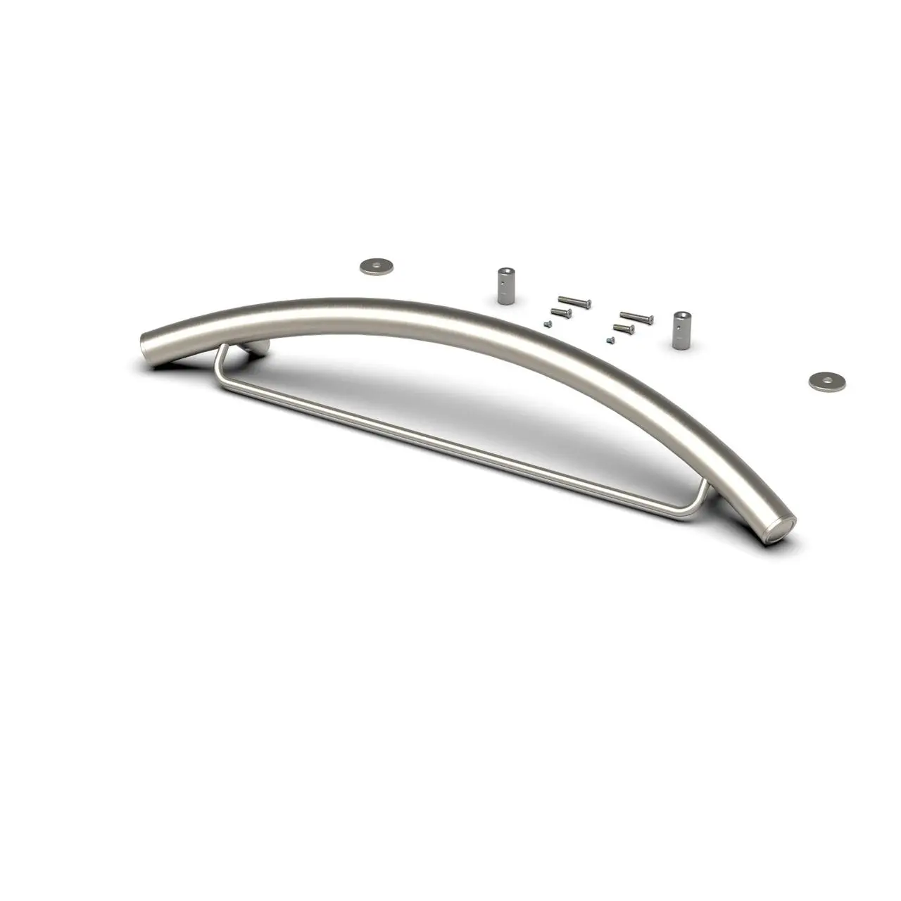 Victoria Series Transitional 24″ Curved ADA Grab Bar (Trim Kit)