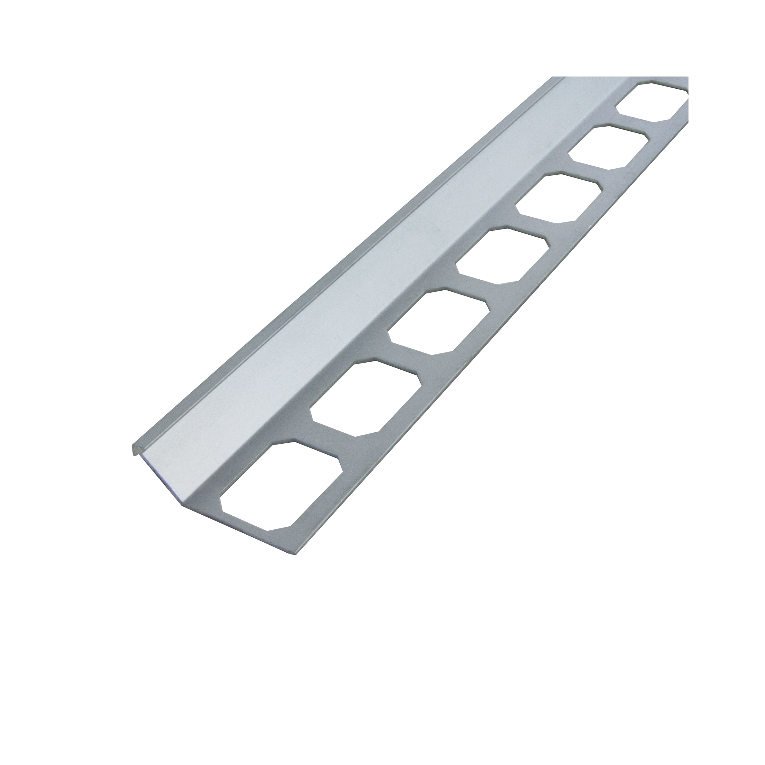LATICRETE Style 1 (FP1) Finishing Profile | Metal Edge Trim for Tile Corners, Walls & Stair Nosing