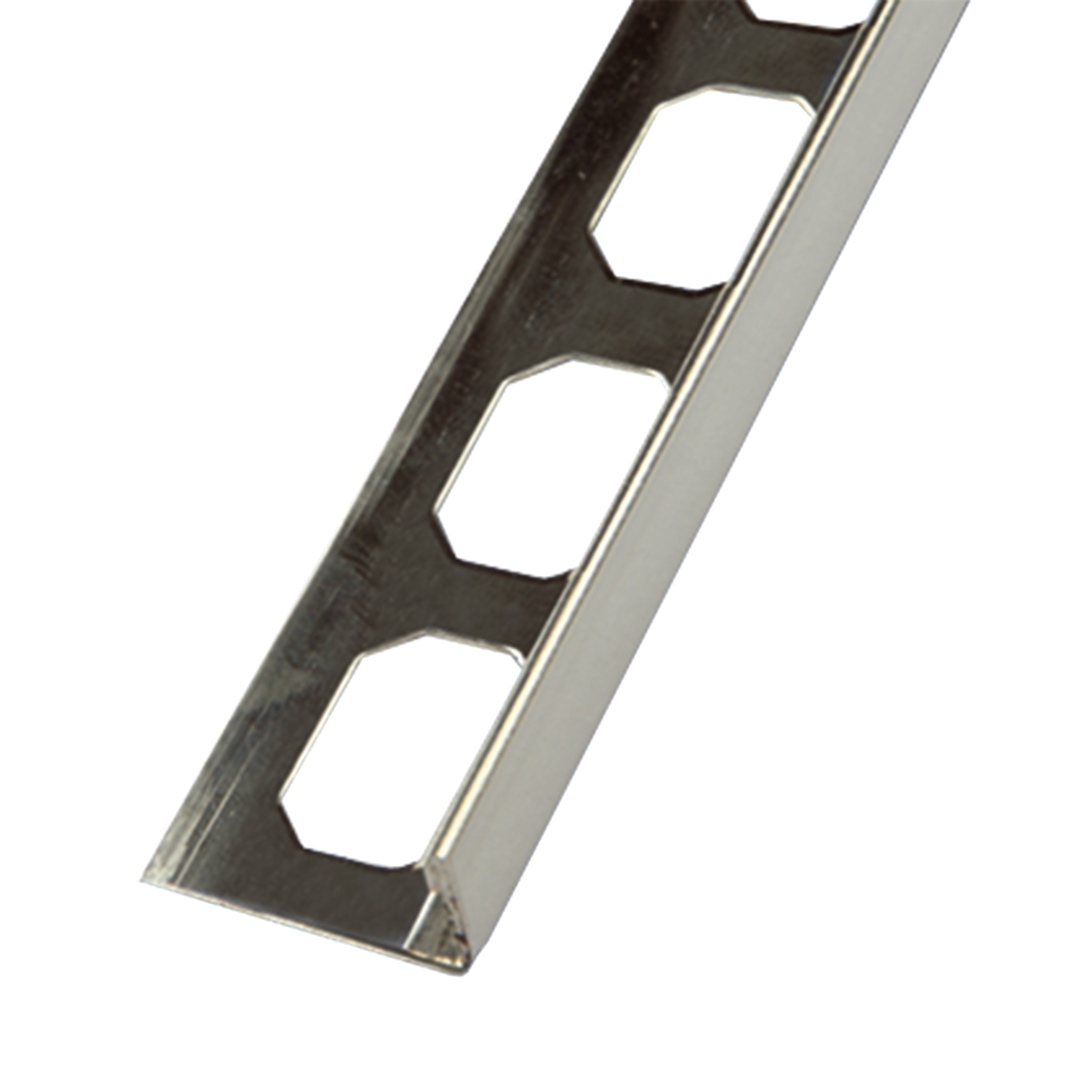 LATICRETE L-Shape Stainless Steel Edging Profile (LS5) | Max Durability Tile Trim for Industrial & Commercial Use