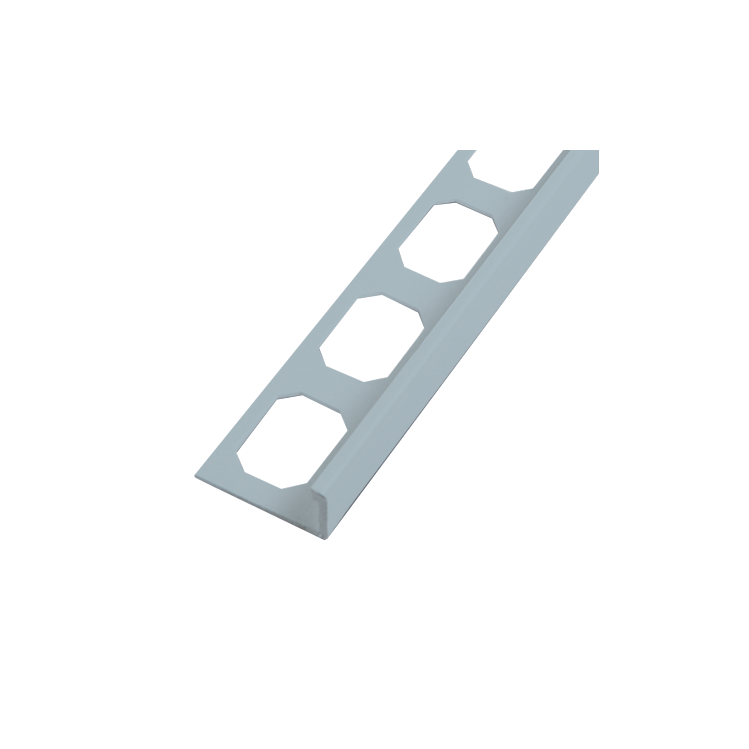 LATICRETE L-Shape PVC Edging Profile (LS8) | Budget-Friendly Plastic Tile Trim for Low Impact Walls & Counters