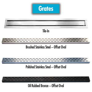 Laticrete Hydro Ban Linear Grate