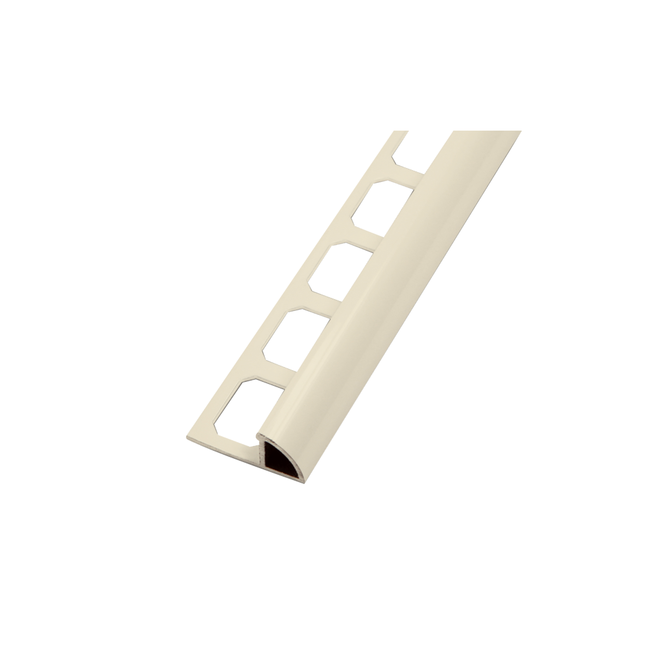 LATICRETE RO8 Round Edge PVC Profile Budget Friendly Plastic Tile 