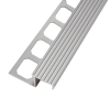LATICRETE SN6 Grooved Aluminum Stair Nosing
