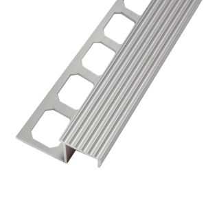 LATICRETE SN6 Grooved Aluminum Stair Nosing