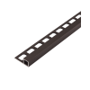 LATICRETE SQ4 Square Edge Texture-Coated Aluminum Profile