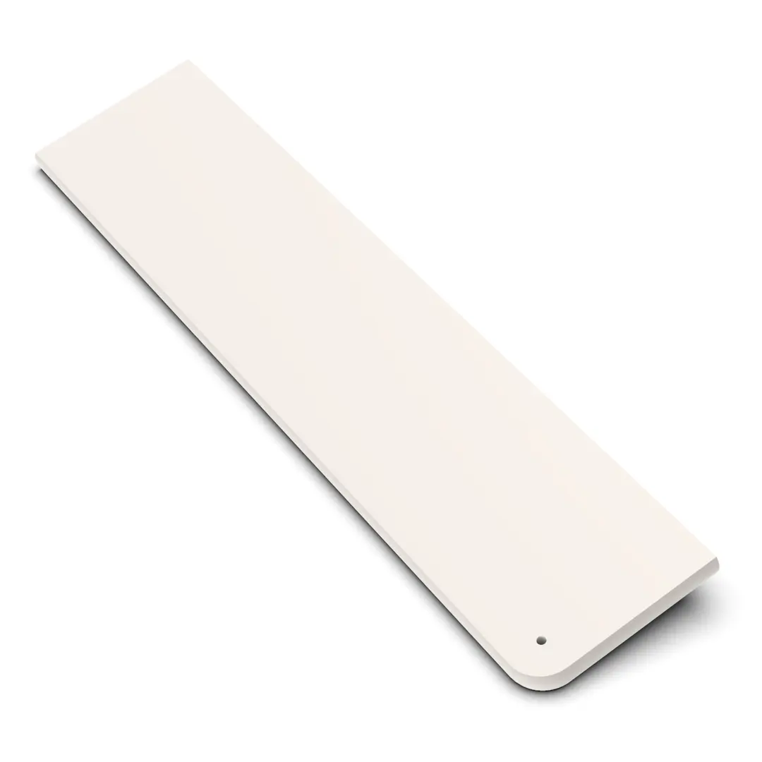 Boundless Rectangular Pre-drilled Corner Shelf For Tile