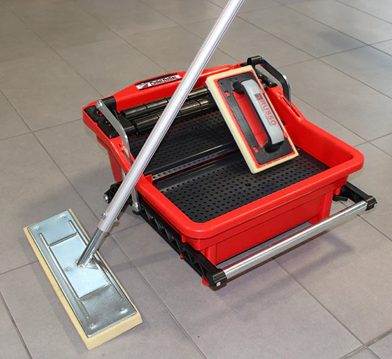 RTC Pedal Roller Grout Cleaning Bucket