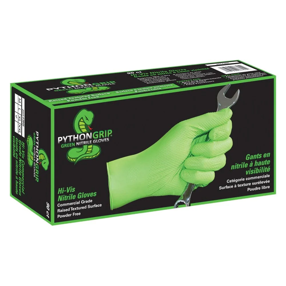 Python Grip 7-Mil Nitrile Gloves