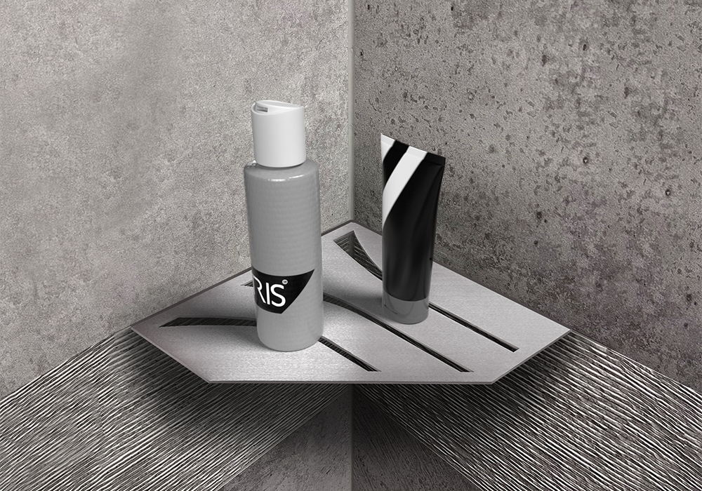 Blanke ECKBERT Stainless Steel Corner Shelf