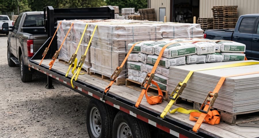 Securing Tile Loads